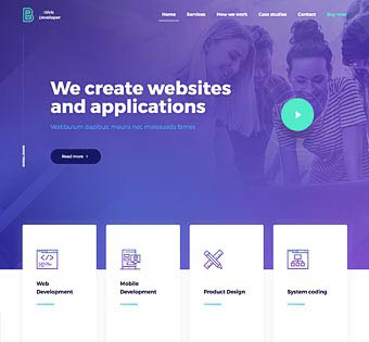 Riode html5 template baby